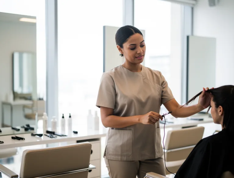 Luxury Hair Salon service in Metrotown